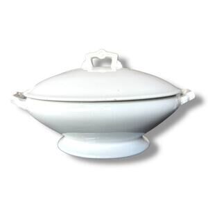 Vintage Royal Patent Ironstone Wood & Son Tureen